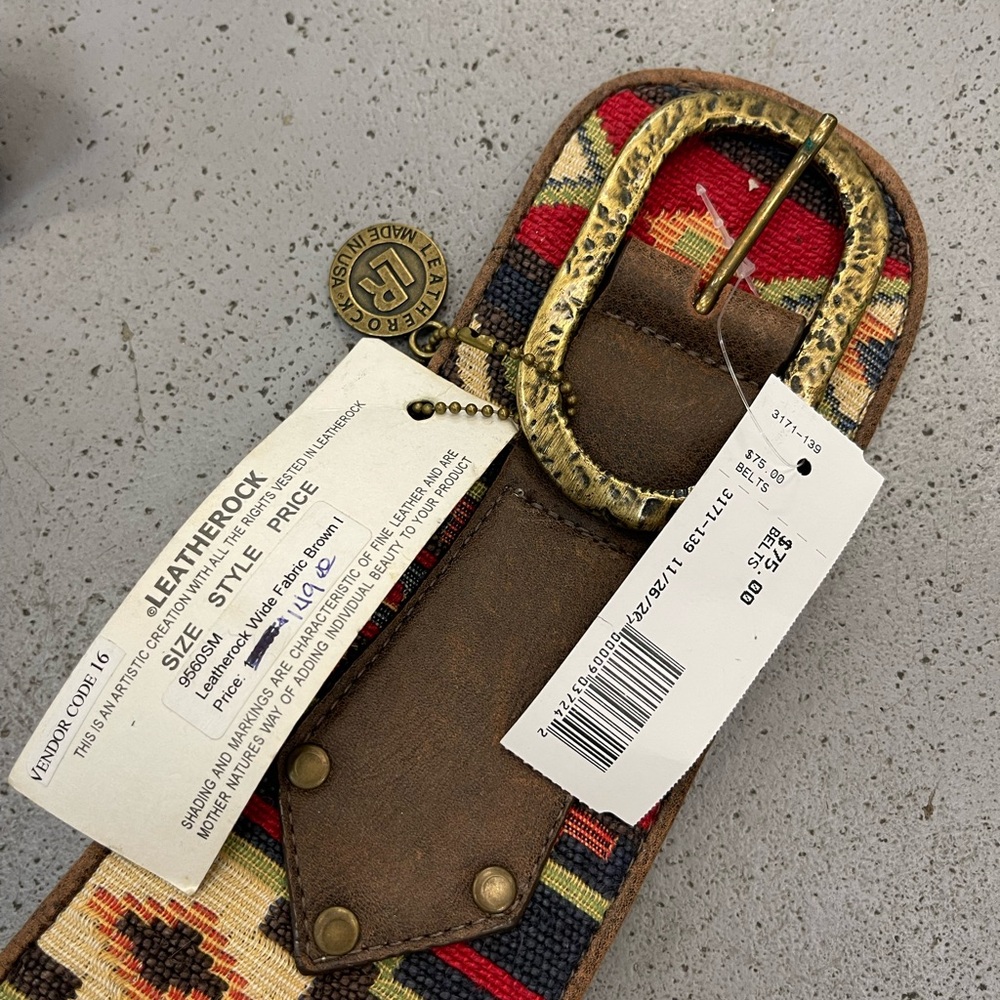 Leatherock Multicolor Patterned Strap - Picture 2 of 4